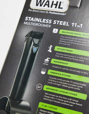 wahl stainless steel multigroomer