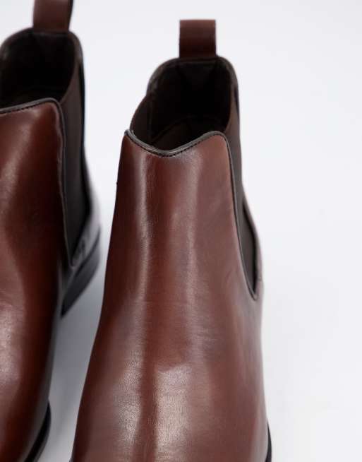 Walk London - Alfie - Chelsea boots in bruin leer, 2 van 4