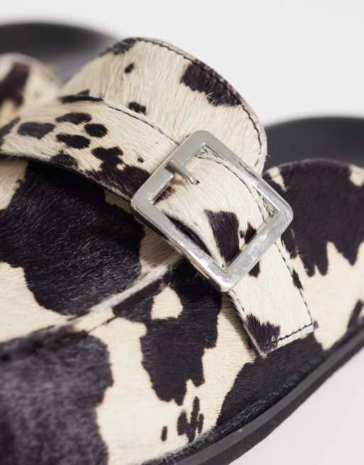 Walk London - Betty - Muiltjes met koeienprint, 4 van 4
