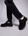 [WALK LONDON] Walk London Brooklyn apron shoes in brown suede 42 Brown