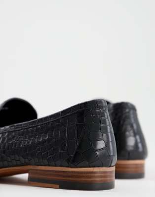 capri loafers black