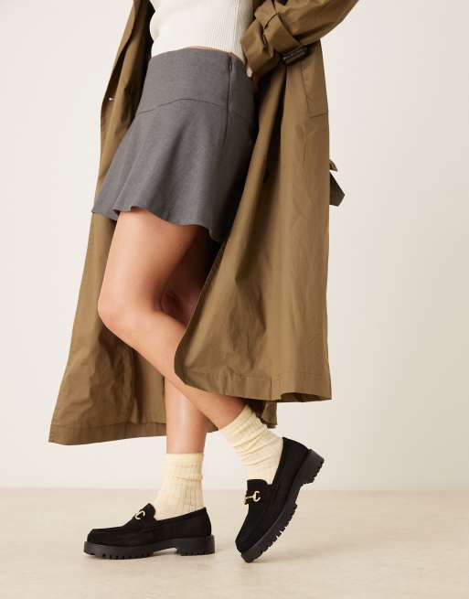 Walk London – Clara – Wildleder-Loafer in Schwarz mit Besatz, 2 von 4