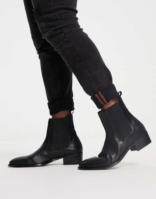 Alessandrini harness cuban heel clearance boot