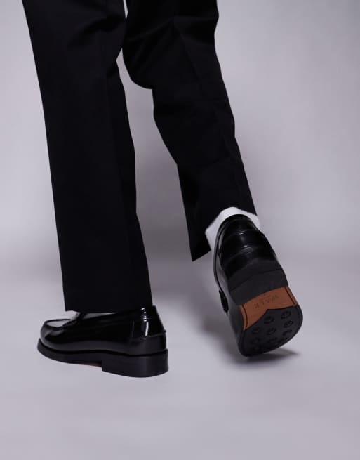 Walk London – Dalston – Penny-Loafer aus Glattleder in Schwarz, 2 von 4