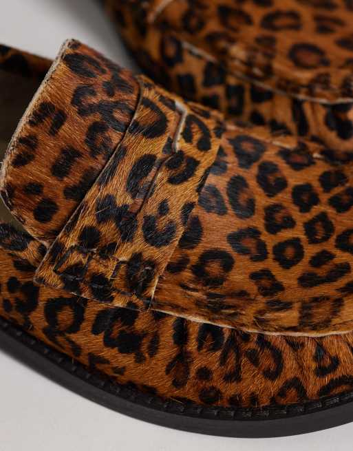 Walk London – Dawn – Loafer mit Steg und Leopardenmuster, 3 von 4
