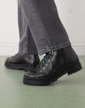 [WALK LONDON] Walk London Eagle hiker boots in black 41 BLACK