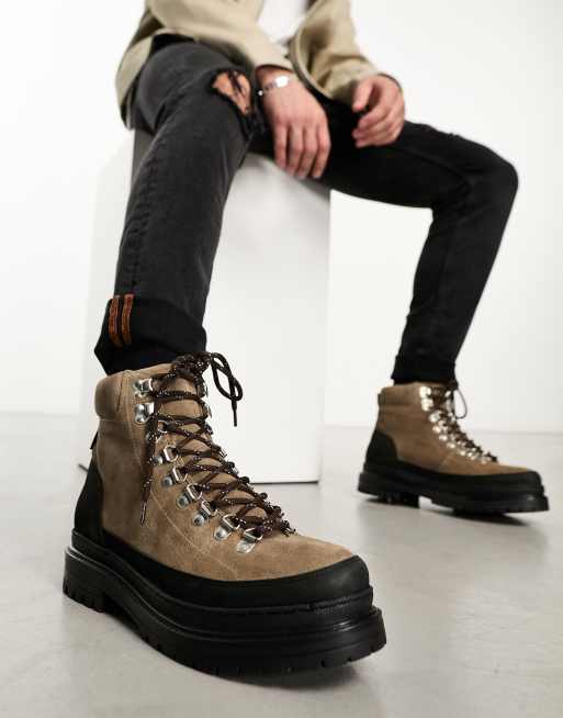 Suede on sale hiker boots