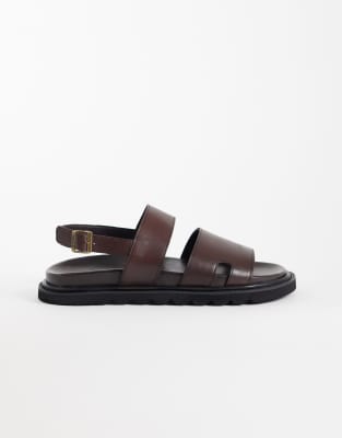  Ezra Backstrap sandal  leather