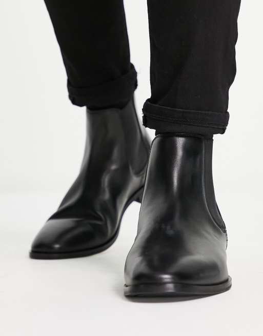 Walk London – Florence – Chelsea-Stiefel aus schwarzem Leder , 3 von 4