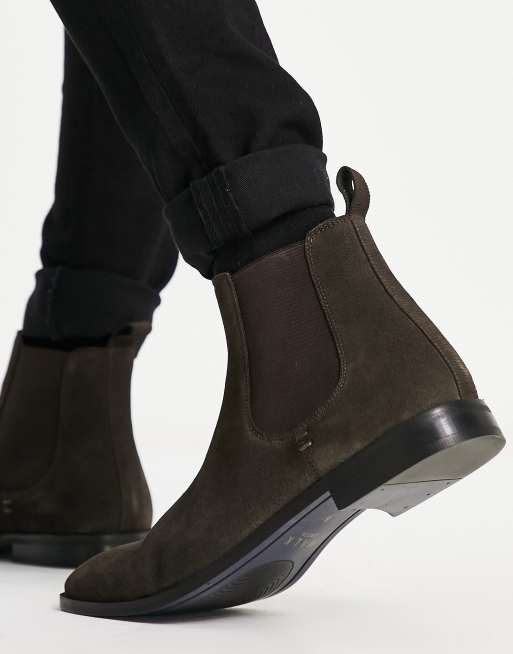 Walk London - Florence - Stivaletti Chelsea marrone scamosciato, 3 di 4