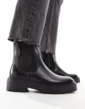 [WALK LONDON] Walk London Gail chelsea boots in black leather 36 BLACK