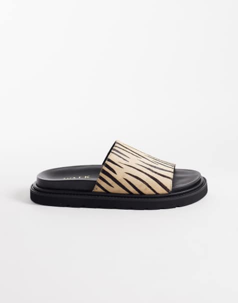 Walk London - Holly - Claquettes à zébrures - view 1