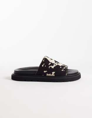  Holly slider in cow print