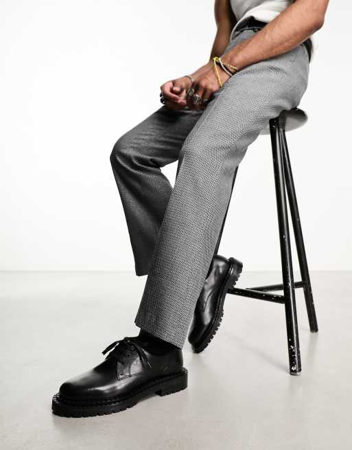WALK LONDON JAGGER DERBY SHOE BLACK Walk London | Shoes | Walk London Jagger Derby Shoe Black  main image 2
