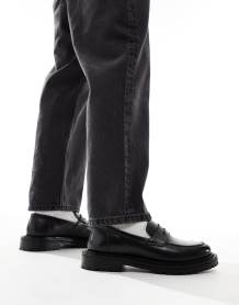 COLLUSION - Pantalon ajusté coupe ample - Gris