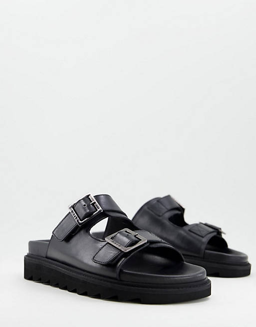 asos.com | Walk London Jaws double strap chunky sandals