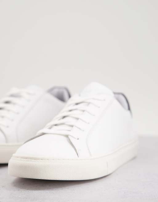 Asos white deals leather sneakers