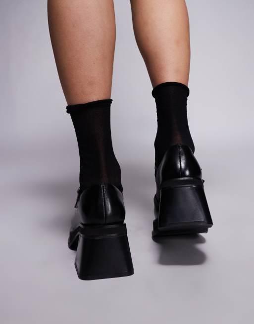 Walk London – Liley – Mary-Jane-Schuhe aus Leder in Schwarz, 3 von 4
