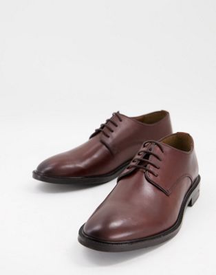 Chaussures, bottes et baskets Walk London - Oliver - Chaussures derby en cuir - Marron