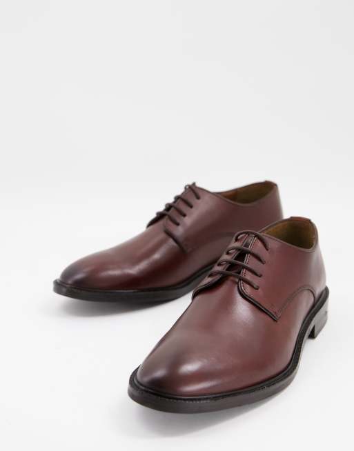 Walk London - Oliver - Scarpe derby in pelle color cuoio
