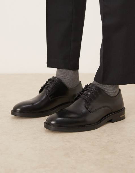 Walk London - Oliver - Scarpe stringate in pelle nera - view 1