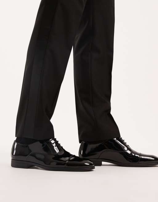 WALK LONDON – Oscar – Oxford-Schuhe in Schwarz mit Zehenkappe , 4 von 4