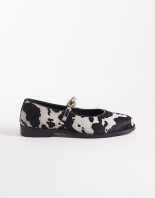 Walk London Rhea Ballerina In Multi