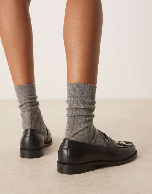 Walk London - Rhea - Mocassini con stampa pezzata, 4 di 4