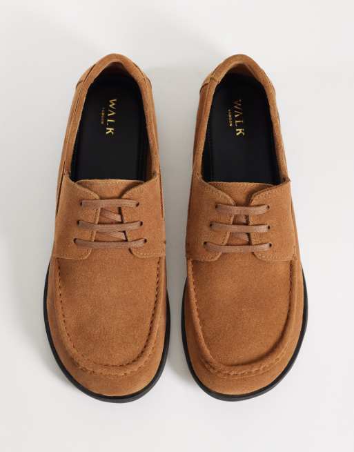 Walk London - Roma - Chaussures bateau en daim - Fauve, 2 de 4