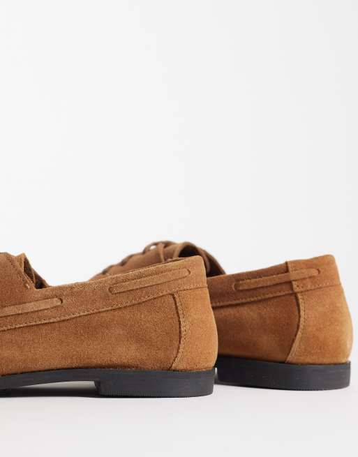 Walk London - Roma - Chaussures bateau en daim - Fauve, 4 de 4