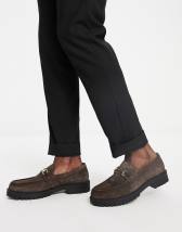 Kickers lennon boat shoes in brown exclusive to ASOS