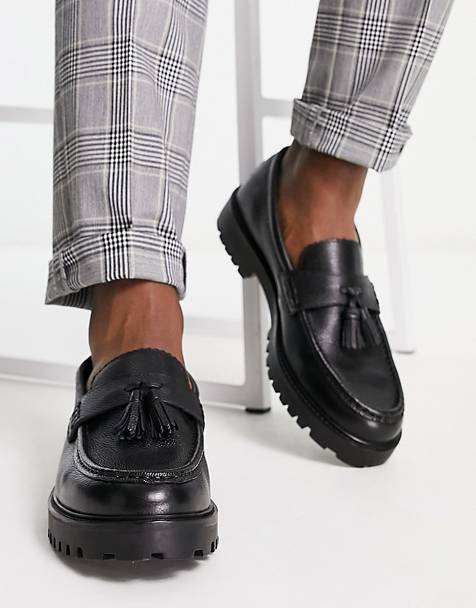 ADOSSAC Chaussures HabilléEs pour Hommes Chaussures De Sport à Face Souple Chaussures en Cuir,Chaussures en Cuir De Nouveaux Hommes Britanniques Fashion Man （Invisible Augmenté） 