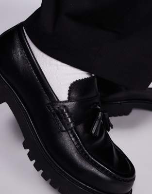 Walk London Sean Tassel Loafers