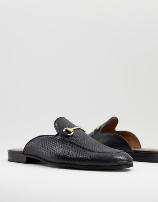 asos design backless mule loafer