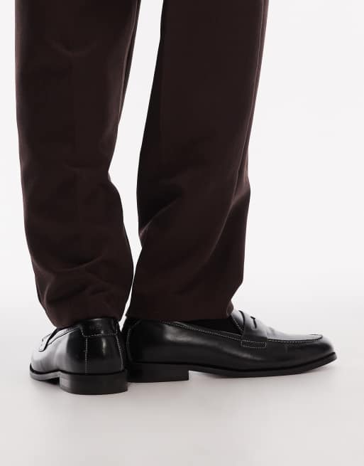 Walk London Torbole Saddle loafer in black, 3 of 4