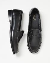 Walk London Torbole saddle loafers in black