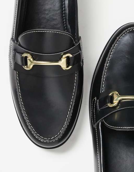 Walk London Torbole Trim loafer in black, 3 of 5