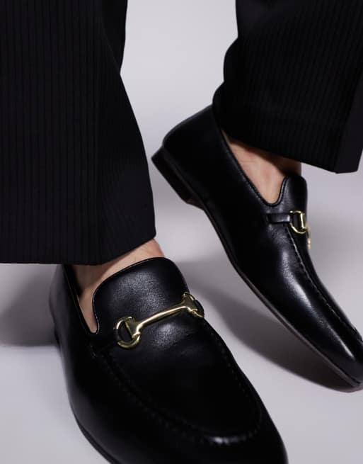 Walk London Trent Trim loafer in black leather, 2 of 4
