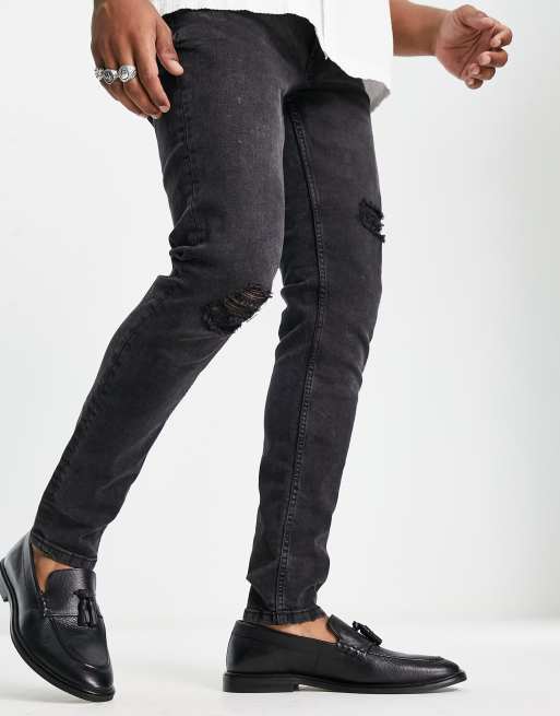 Walk London West tassel loafers in pebble leather, 4 of 4