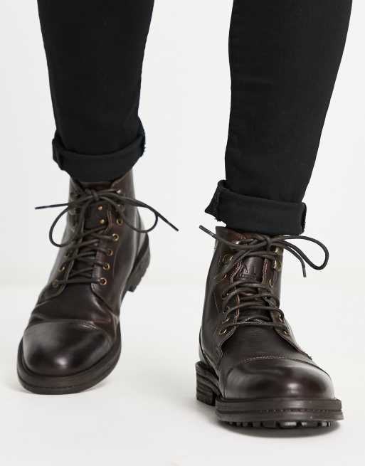 London fog ulric store cap toe boots