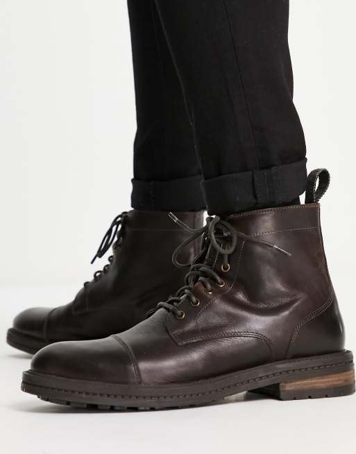 London fog ulric deals cap toe boots