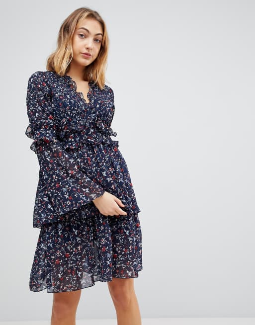 Walter baker floral outlet dress