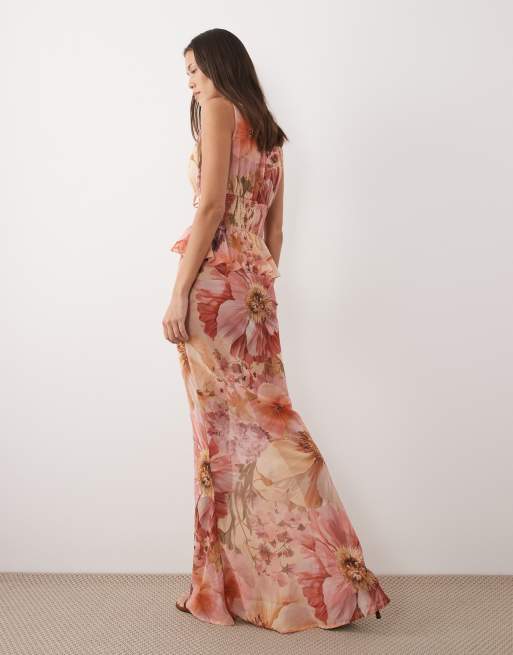 sachin and babi light blue dress The Primrose Dress | ASTR The Label main image 1