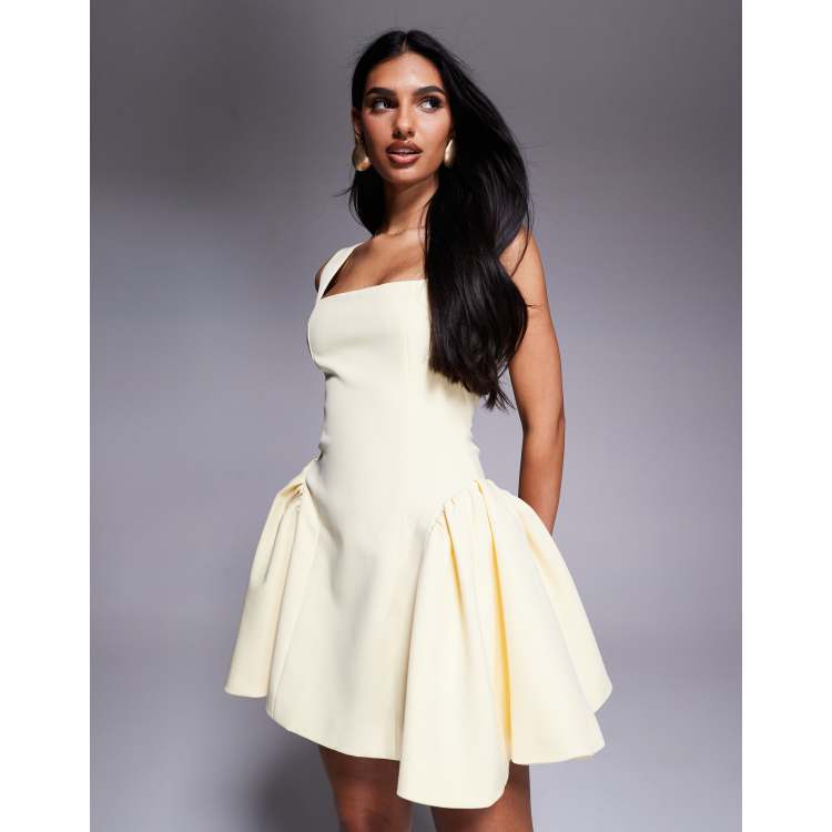 Wanderdoll Sabrina tailored square neck structured side