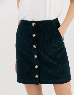 warehouse a line denim skirt
