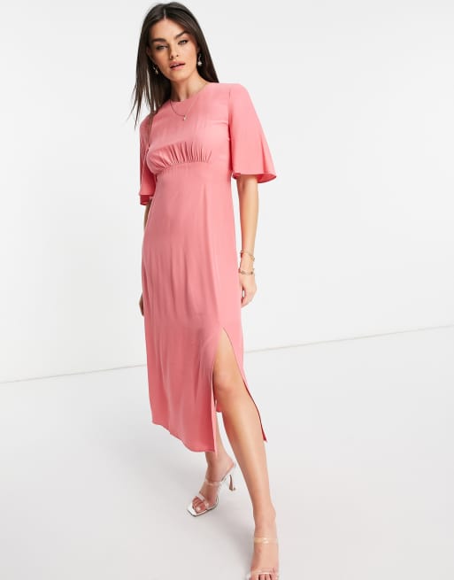 Warehouse pink outlet dress