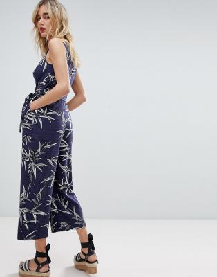 warehouse culotte jumpsuit