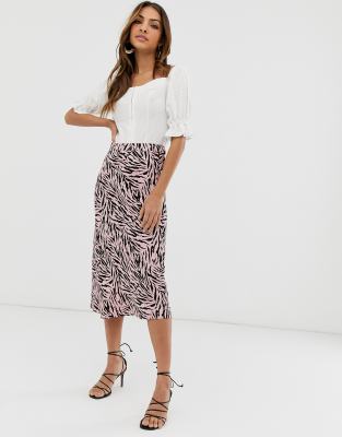 Animal print outlet skirt warehouse