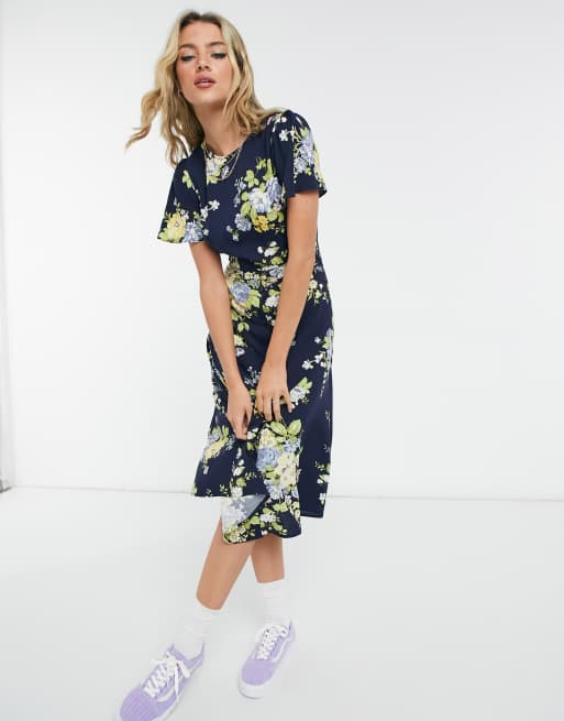 Warehouse navy shop floral dress