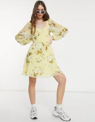 Yellow Bonnie Dress main image 1